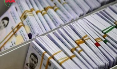 وەرگرتنی كارتی نیشتیمانی دەكرێت بە ئەلیكترۆنی.