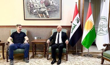 Celal Şex Nacî pêşwazî li şandeke hêzên Amerîkayê kir