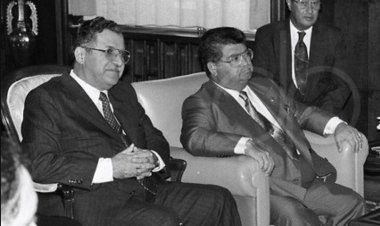 (Mam Celal bû serokê kongirê opozisyona Îraqî li Beyrût)