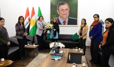 Şandeke bilind ya jinên Bakûrê Kurdistanê serdana Şanaz xanimê kirin