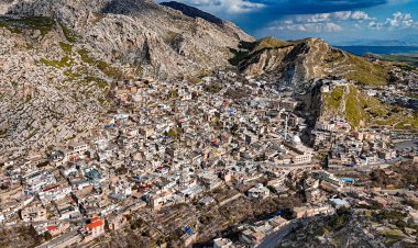 Çend dîmenên bajarê Akrê piştî baranê