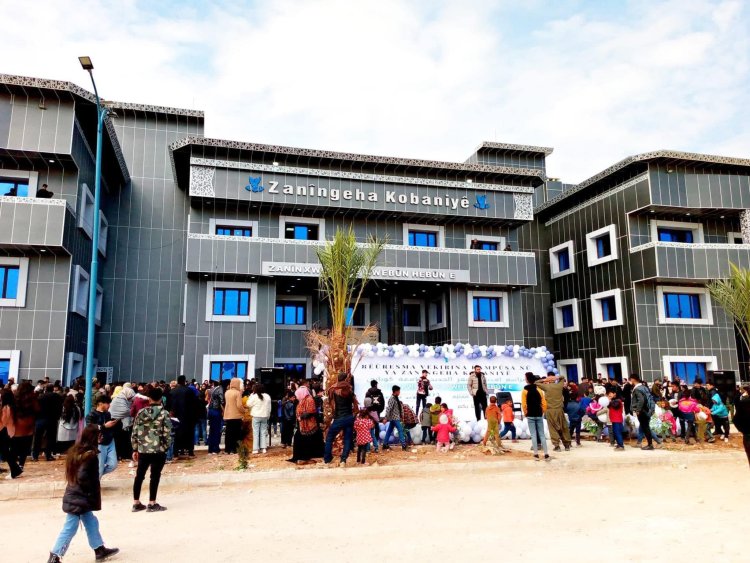 Li Zanîngeha Kobaniyê beşên nû hatin vekirin