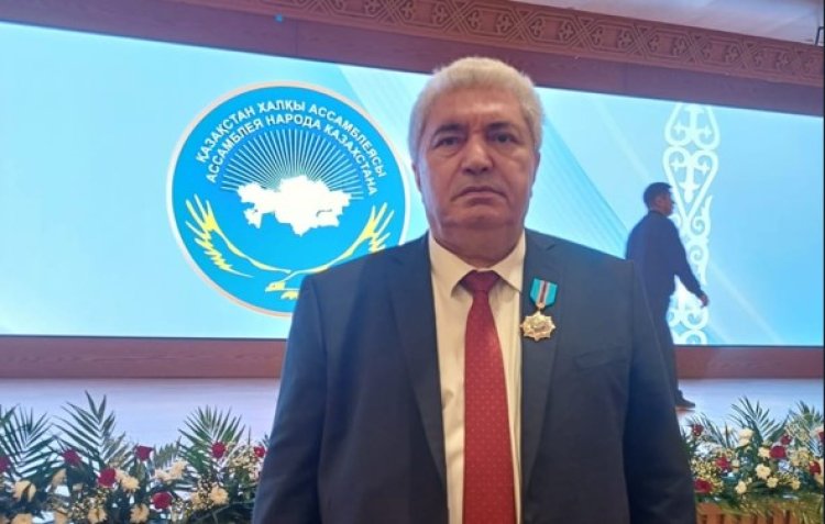 Li Qazaxistanê Kurdek Xelata "Yekîtiya Welat" werdigre