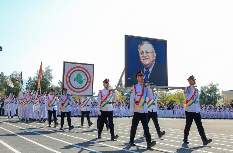 Çaremîn xula derçuyên kolêja serbazî li Silêmaniyê birêveçû