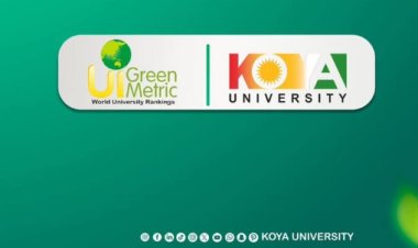 Zanîngeha Koya navê xwe ketiye rêzbendiya `GreenMetric`