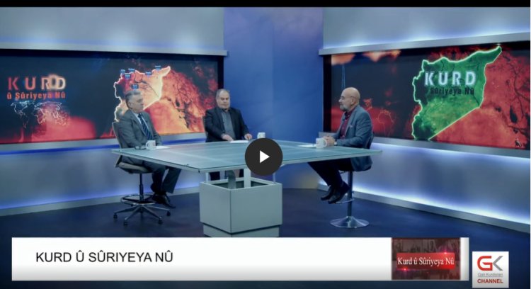 Bernama `Kurd û Sûriyeya Nû` li kenala asmanî Gelê Kurdistanê