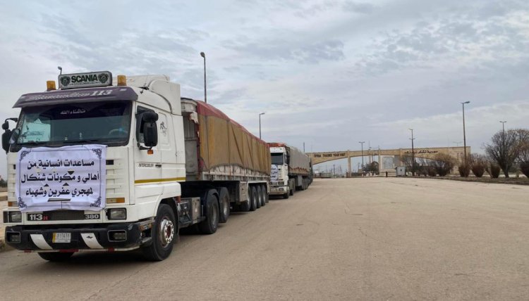 Alîkariya Şengaliyan gihîşt koçberên Efrînê