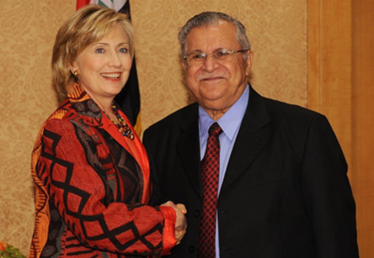 Mam Celal çima peykerê Hemurabî diyarî Hîlary Kilintonê kir?