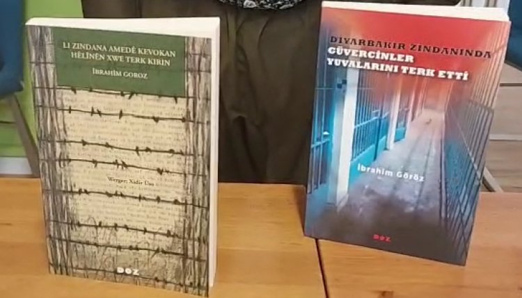  Pirtûka `Li Zîndana Amedê Kevokan Hêlînên xweTerk kir` hat nasandin