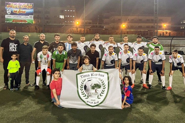 Li Silêmaniyê tîma Ciwanan a Kurdaxê hat avakirin