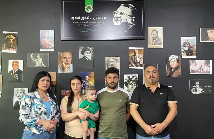 Dayîkeke kurd banga rizgarkirina jiyana zarokê xwe dike