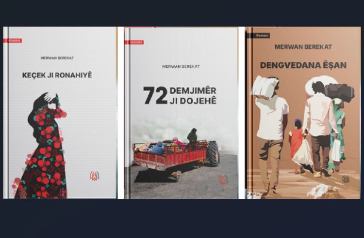 Merwan Berekat: Sê romanên min ji Weşanên Şilêrê derketin