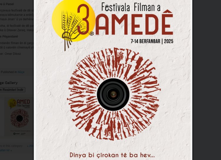 Festîvala Fîlman a Navneteweyî ya Amedê destpê dike