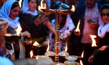 Cejna Serê Sala Êzdiyan `Çarşema Sor` Pîroz Be